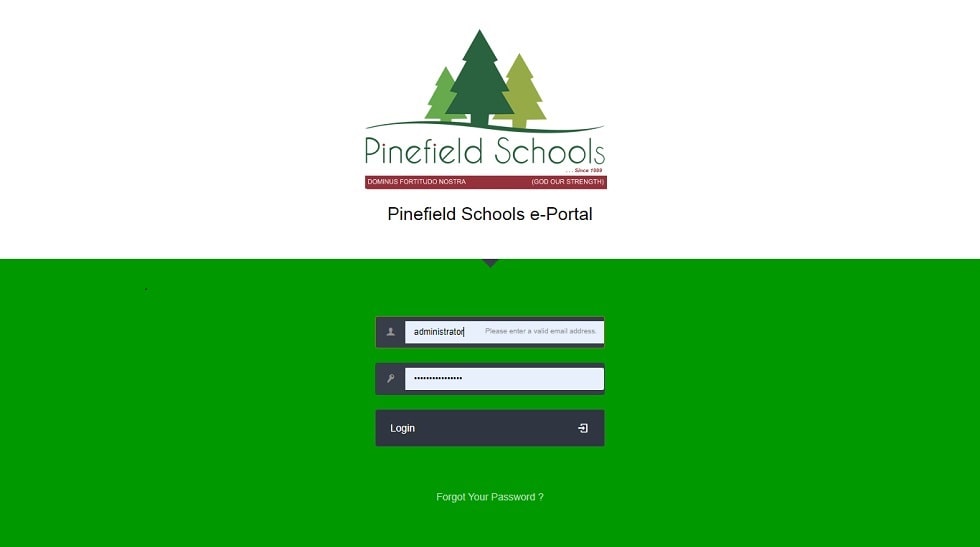 Pinefield School Website