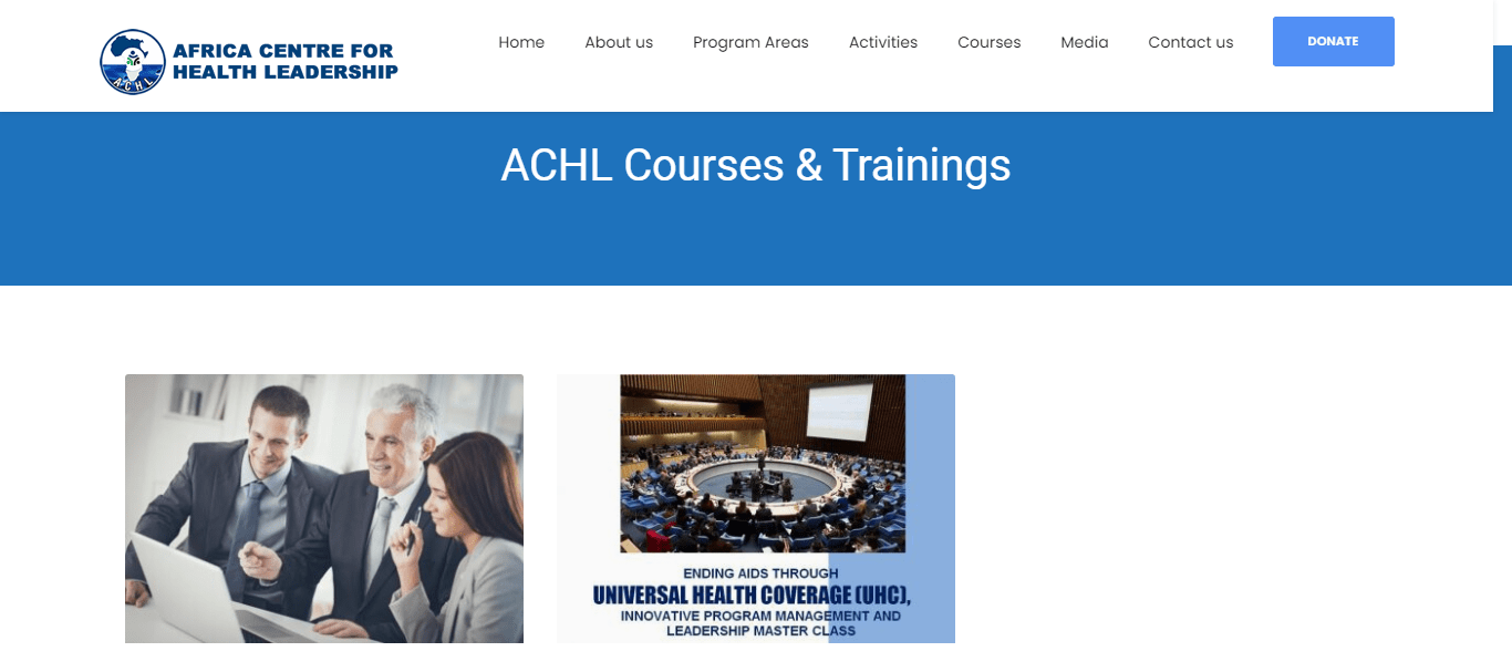 ACHL Courses & Trainings – Africa Centre for Health Leadership (ACHL)_ - afchel.org-min